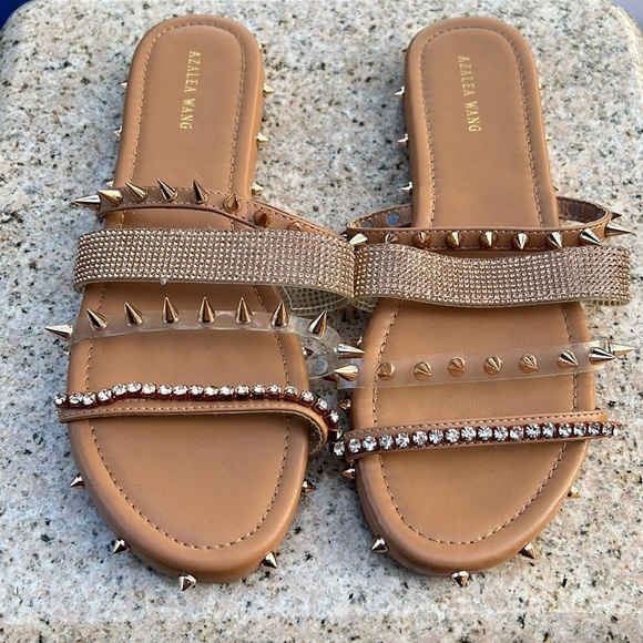 AKIRA Shoes - Akira SPIKED FLATS